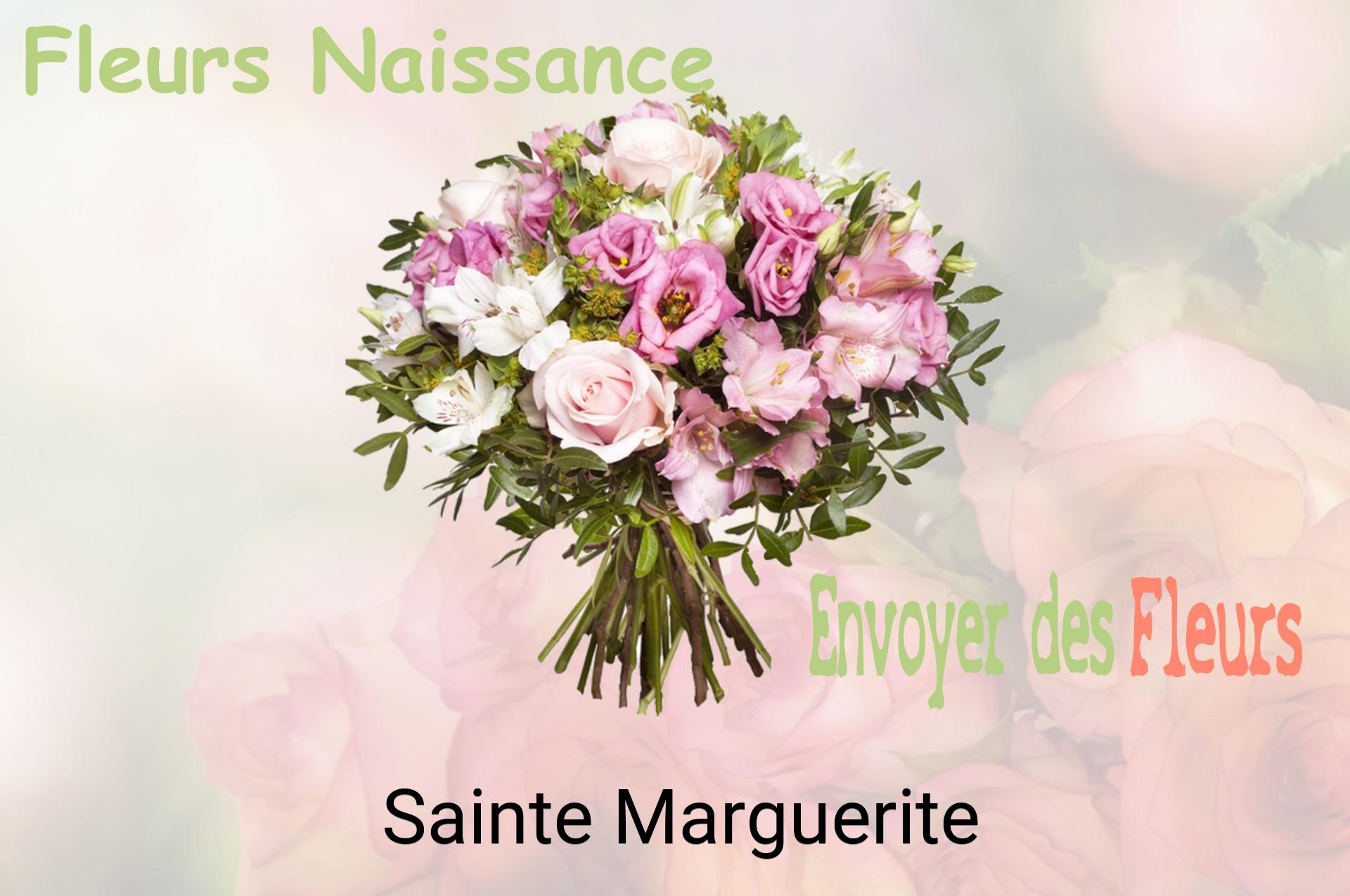 Bouquet de fleurs de naissance livré à Sainte-Marguerite
