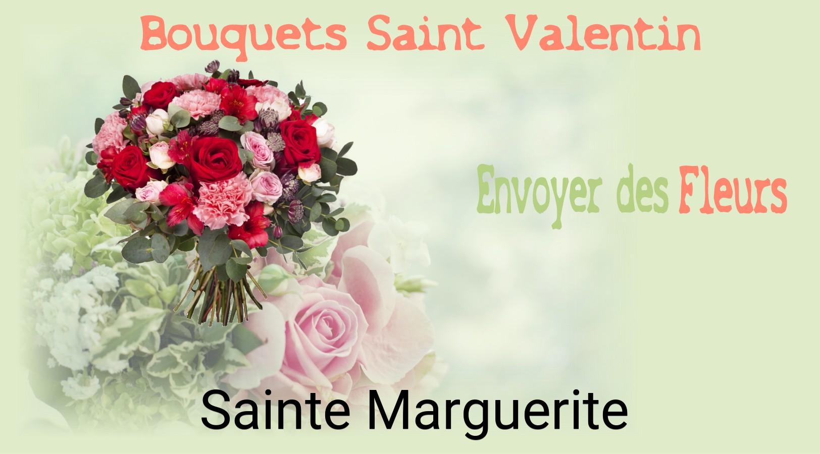 Roses de Saint-Valentin livrées à Sainte-Marguerite